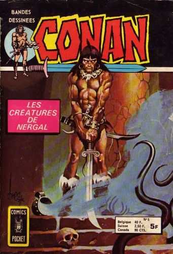 Scan de la Couverture Conan Comics Pocket n 5